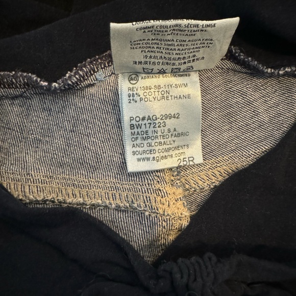 AG Secret Fit Belly Legging Ankle Maternity Jeans - Picture 6 of 9